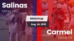 Matchup: Salinas  vs. Carmel  2018