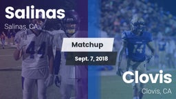Matchup: Salinas  vs. Clovis  2018