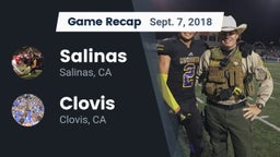 Recap: Salinas  vs. Clovis  2018