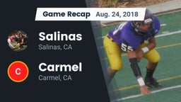 Recap: Salinas  vs. Carmel  2018