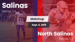 Matchup: Salinas  vs. North Salinas  2019