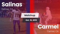 Matchup: Salinas  vs. Carmel  2019