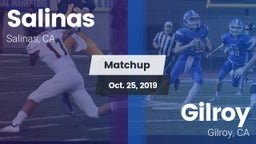 Matchup: Salinas  vs. Gilroy  2019