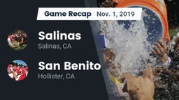 Recap: Salinas  vs. San Benito  2019