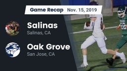 Recap: Salinas  vs. Oak Grove  2019