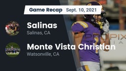 Recap: Salinas  vs. Monte Vista Christian  2021
