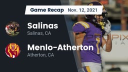 Recap: Salinas  vs. Menlo-Atherton  2021