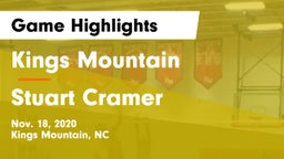 Kings Mountain  vs Stuart Cramer Game Highlights - Nov. 18, 2020