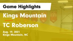 Kings Mountain  vs TC Roberson Game Highlights - Aug. 19, 2021