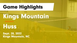 Kings Mountain  vs Huss Game Highlights - Sept. 28, 2022