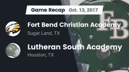 Recap: Fort Bend Christian Academy vs. Lutheran South Academy 2017