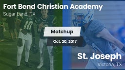 Matchup: Fort Bend Christian vs. St. Joseph  2016