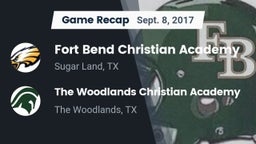 Recap: Fort Bend Christian Academy vs. The Woodlands Christian Academy  2017