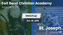 Matchup: Fort Bend Christian vs. St. Joseph  2018