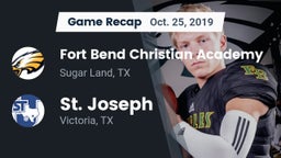 Recap: Fort Bend Christian Academy vs. St. Joseph  2019