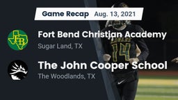 Recap: Fort Bend Christian Academy vs. The John Cooper School 2021