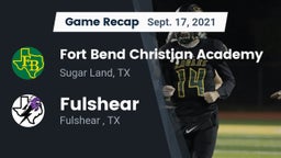 Recap: Fort Bend Christian Academy vs. Fulshear  2021
