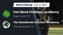 Recap: Fort Bend Christian Academy vs. The Woodlands Christian Academy  2021