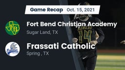 Recap: Fort Bend Christian Academy vs. Frassati Catholic  2021