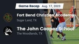 Recap: Fort Bend Christian Academy vs. The John Cooper School 2023