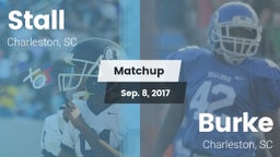 Matchup: Stall  vs. Burke  2016