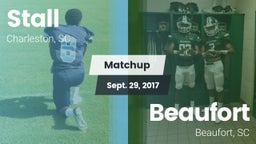 Matchup: Stall  vs. Beaufort  2017