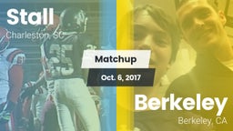 Matchup: Stall  vs. Berkeley  2017
