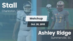 Matchup: Stall  vs. Ashley Ridge  2018