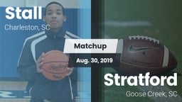 Matchup: Stall  vs. Stratford  2019