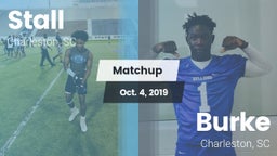 Matchup: Stall  vs. Burke  2019
