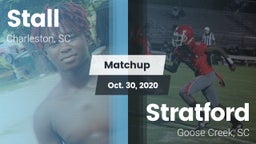 Matchup: Stall  vs. Stratford  2020