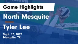 North Mesquite  vs Tyler Lee  Game Highlights - Sept. 17, 2019