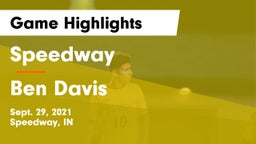 Speedway  vs Ben Davis  Game Highlights - Sept. 29, 2021