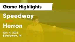 Speedway  vs Herron  Game Highlights - Oct. 4, 2021