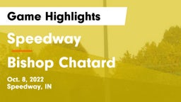 Speedway  vs Bishop Chatard  Game Highlights - Oct. 8, 2022
