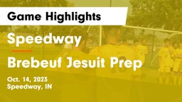 Speedway  vs Brebeuf Jesuit Prep  Game Highlights - Oct. 14, 2023