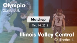 Matchup: Olympia  vs. Illinois Valley Central  2016
