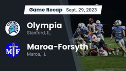 Recap: Olympia  vs. Maroa-Forsyth  2023