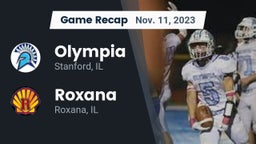 Recap: Olympia  vs. Roxana  2023