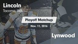 Matchup: Lincoln  vs. Lynwood 2016
