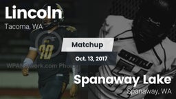 Matchup: Lincoln  vs. Spanaway Lake  2017