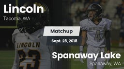 Matchup: Lincoln  vs. Spanaway Lake  2018