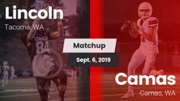 Matchup: Lincoln  vs. Camas  2019