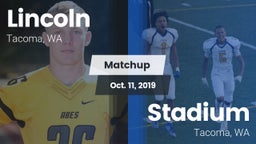 Matchup: Lincoln  vs. Stadium  2019
