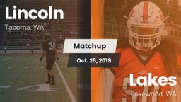Matchup: Lincoln  vs. Lakes  2019