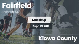 Matchup: Fairfield High Schoo vs. Kiowa County  2017