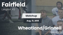 Matchup: Fairfield High Schoo vs. Wheatland/Grinnell 2018