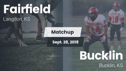 Matchup: Fairfield High Schoo vs. Bucklin 2018