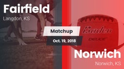 Matchup: Fairfield High Schoo vs. Norwich  2018