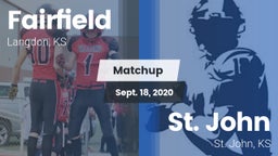 Matchup: Fairfield High Schoo vs. St. John  2020